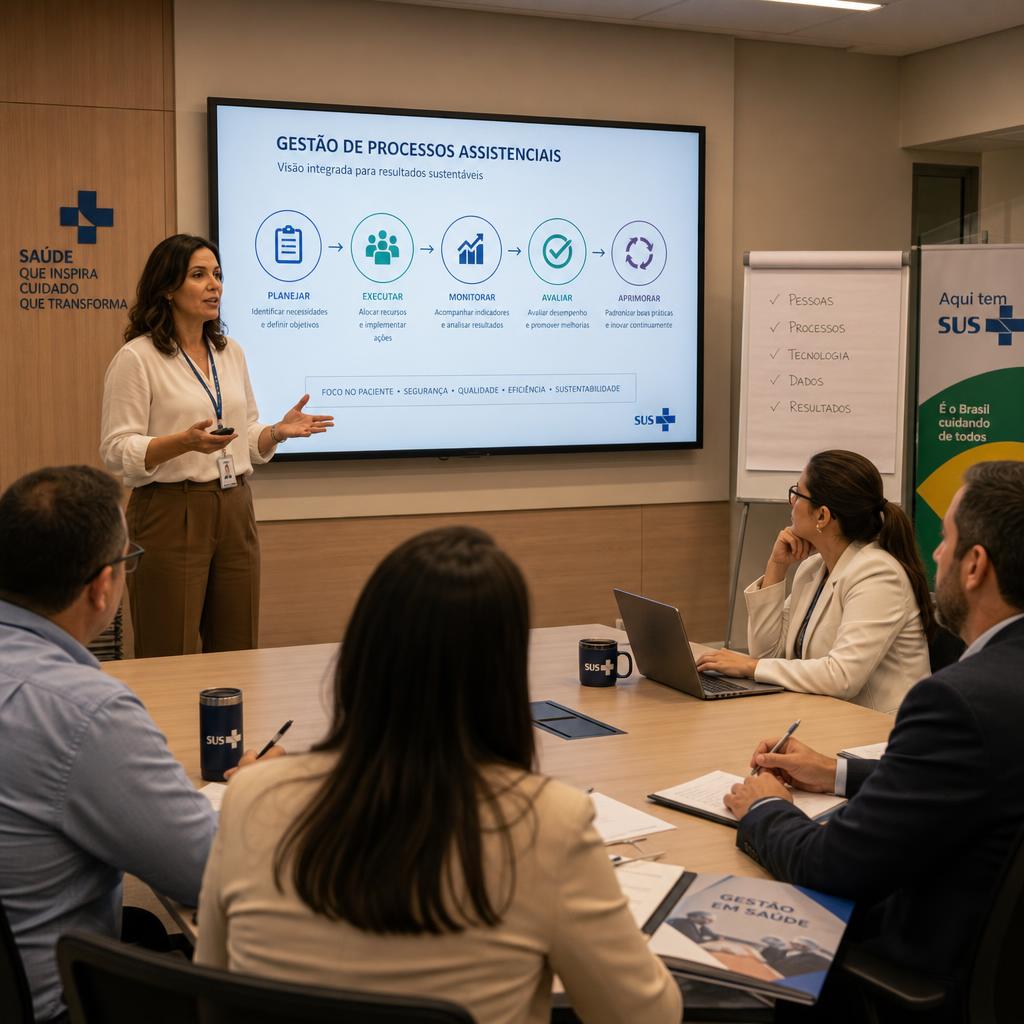 Equipe em sessão de trabalho colaborativo